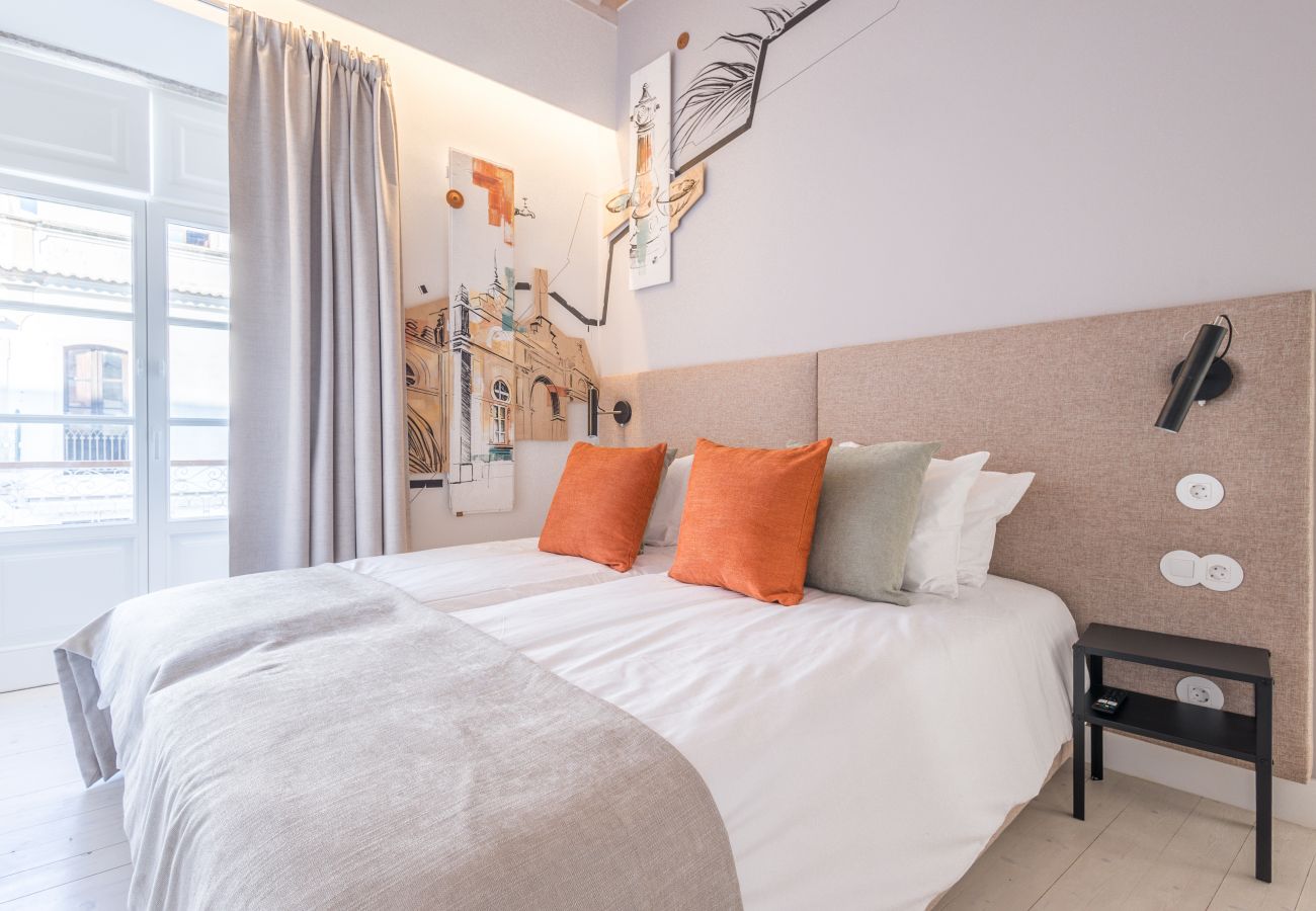 Quarto em Faro - LODO Suites Ala - Studio mezanino by HD